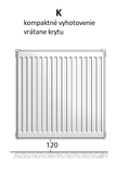 Buderus Logatrend Radiátor doskový K22 500×600 bočné pripojenie