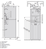 Buderus Logamax plus GB 192i-25 T210SW H kondenzačný kotol so zásobníkom biely