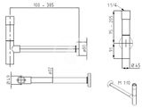 Kaldewei Príslušenstvo - Designový sifón, chróm