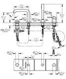 Grohe Essence - Batéria na okraj vane, 4-otvorová inštalácia, chróm