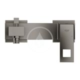 Grohe Eurocube - Vaňová batéria, kefovaný Hard Graphite