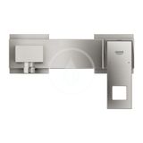 Grohe Eurocube - Sprchová batéria, supersteel