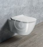 Sapho GSI Pura - Závesné WC, Swirlflush, ExtraGlaze, biela