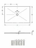 Villeroy &amp; Boch Subway Infinity - Sprchová vanička 100x100 cm, Anti-Slip, alpská biela