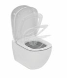 Ideal Standard Tesi - Závesné WC s doskou SoftClose, RimLS+, biela