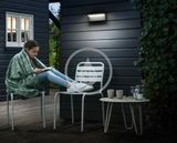 Philips myGarden - Nástenné vonkajšie LED svietidlo 22x8 cm, 4000 K, 4,5 W, antracit