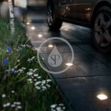 Philips myGarden - Vonkajšie zemné zápustné LED svietidlo, 2700 K, 3 W, nerez