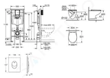 Grohe Solido+ - Set predstenovej inštalácie, klozetu, dosky Softclose a tlačidla Štart, chróm