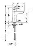 Duravit DuraStyle Basic - Umývadlová batéria, chróm