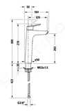 Duravit DuraStyle Basic - Umývadlová batéria, chróm