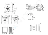 Grohe Rapid SLX - Set predstenovej inštalácie, klozetu, dosky SoftClose a tlačidla Even, phantom black