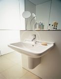 Duravit Starck 3 - Umývadlo, 50x36 cm, s prepadom, s otvorom na batériu, biela