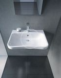 Duravit DuraStyle - Umývadlo 65x57 cm, s 1 otvorom na batériu, s WonderGliss, alpská biela