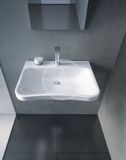 Duravit DuraStyle - Umývadlo Med, 65x57 cm, s 1 otvorom na batériu, s WonderGliss, alpská biela