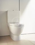 Duravit Starck 3 - WC kombi misa, Vario odpad, biela