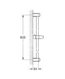 Grohe Tempesta New - Sprchová tyč 60 cm, chróm