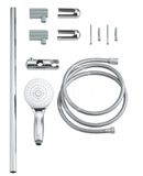 Grohe Tempesta New - Set sprchovej hlavice, 3 prúdy, tyče a hadice, chróm