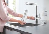 Grohe Blue Home - Páková drezová batéria s filtračnou funkciou a chladiacim zariadením, chróm