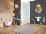 Grohe Euro Ceramic - Polostĺp k umývadlu, alpská biela