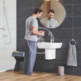 Grohe Euro Ceramic - Umývadlo s prepadom, 55x45 cm, alpská biela