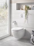 Grohe Euro Ceramic - Závesné WC, Rimless, Triple Vortex, alpská biela