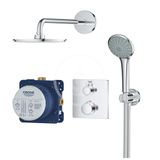 Grohe Grohtherm - Sprchová súprava Rainshower Cosmopolitan 210 s termostatom pod omietku, chróm