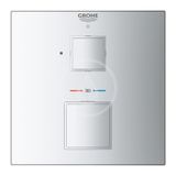 Grohe Grohtherm Cube - Termostatická sprchová batéria pod omietku, chróm