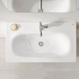 Grohe Essence - Umývadlo s prepadom 70x49 cm, PureGuard, alpská biela