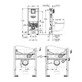 Grohe Rapid SLX - Modul na závesné WC s nádržkou, s inštalačným príslušenstvom