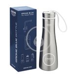 Grohe Blue Home - Thermo fľaša, 450 ml, kefovaná nerezová oceľ