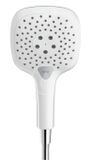 Hansgrohe Raindance Select E - Ručná sprcha 150, 3 prúdy, EcoSmart 9 l/min, biela/chróm