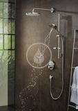 Hansgrohe Shower Select - Termostatická batéria pod omietku na 2 spotrebiče, chróm