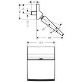 Hansgrohe Raindance - Hlavová sprcha Rainfall 150, chróm