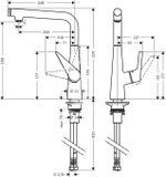 Hansgrohe Talis Select M51 - Drezová batéria, chróm