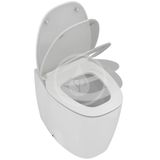 Ideal Standard Dea - WC doska ultra plochá, SoftClose, biela