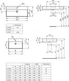 Ideal Standard Strada - Umývadlo, 71x42x15 cm, s prepadom, otvor na batériu, s Ideal Plus, biela