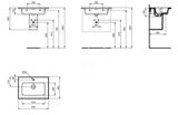 Ideal Standard Strada II - Nábytkové umývadlo 64x46 cm, s otvorom na batériu, biela