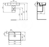 Ideal Standard Strada II - Umývadlo 60x43 cm, biela