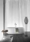 Laufen Il Bagno Alessi One - Vaňa, 183x87 cm, biela-s rámom, senzorové ovládanie, vzduchová masáž a LED osvetlenie