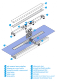 I-Drain Linear+ 54 nerezový sprchový žľab 700mm s hydroizoláciou