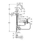 Grohe ZedraTouch - Elektronická drezová batéria s výsuvnou spŕškou, chróm