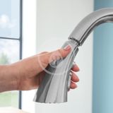 Grohe Zedra - Drezová batéria s výsuvnou spŕškou, supersteel