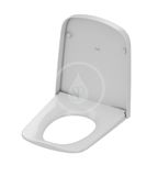 Geberit Duofix - Modul na závesné WC s tlačidlom Sigma30, matný chróm/chróm + Tece One - sprchovacia toaleta a doska, Rimless, SoftClose