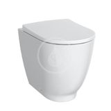 Geberit Acanto - Stojace WC, Rimfree, biela