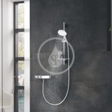 Grohe Rainshower SmartActive - Súprava sprchovej hlavice 150 9,5 l/min, 3 prúdy, tyče 60 cm a hadice, mesačná biela