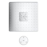 Grohe Rainshower SmartConnect - Hlavová sprcha 310 Cube 9,5 l/min s ramenom a diaľkovým ovládaním, 2 prúdy, chróm