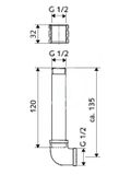 Schell Compact II - Prípojná armatúra, mosadz