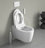 Duravit SensoWash Starck - Elektronický bidet s keramikou, Rimless, SoftClose, HygieneGlaze, alpská biela