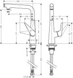 Hansgrohe Talis M51 - Drezová batéria Talis Select, EcoSmart, chróm