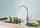 Grohe BauCurve - Drezová batéria, chróm